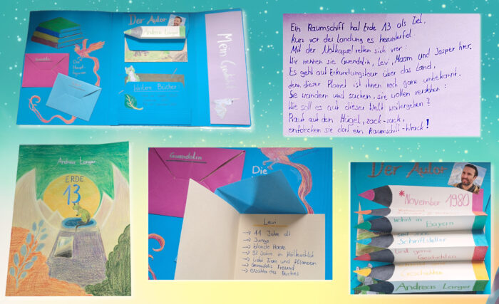 Das Lapbook von Basti (11) für die Schule.