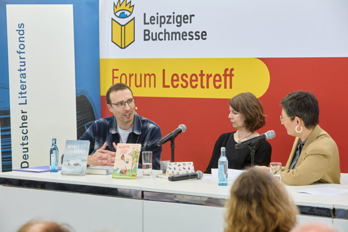 Gesprächsrunde auf der Leipziger Buchmesse